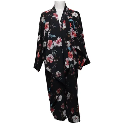 Kimono (Zwart, Meerkleurig) van D.O. Studio Polyester