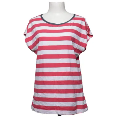 T-shirt (Rood, Wit) van Mira Katoen