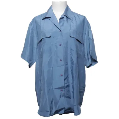 Chemise à manches courtes (Bleu) de Twilfit Soie