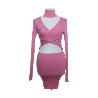Jurk met col (Roze) van Lioness Viscose