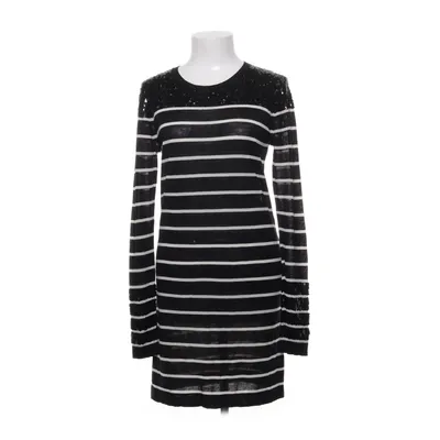 Dress (Black, White) from Markus Lupfer Merino wool