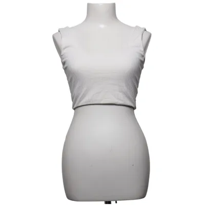 Crop top (Hvid) fra LPA Elastan, Polyester