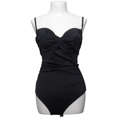 Maillot de bain une pièce (Noir) de H&M Élasthane, Polyamide, Polyester