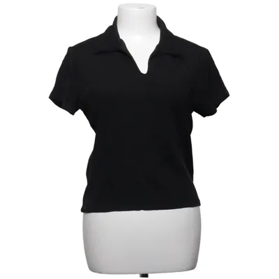 Top (Black) from Djerf Avenue Elastane, Recycled polyester, Viscose
