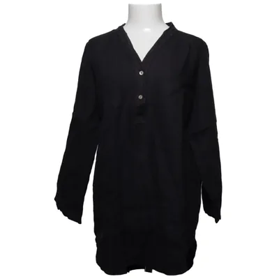 Bluse (Sort) fra Perla Nera Linned
