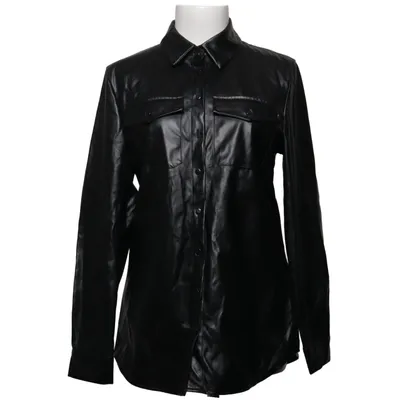 Overshirt (Black) from Eilly Bazar Elastane, Polyester, Polyurethane