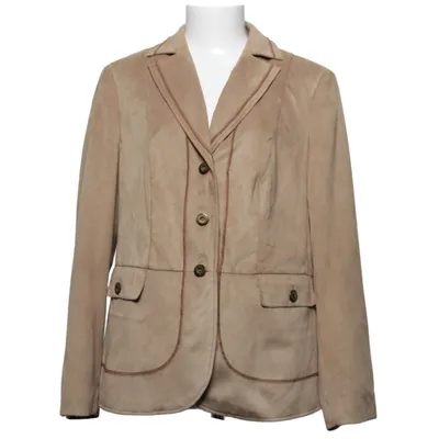 Jacket (Beige) from Sixth Sense Polyester