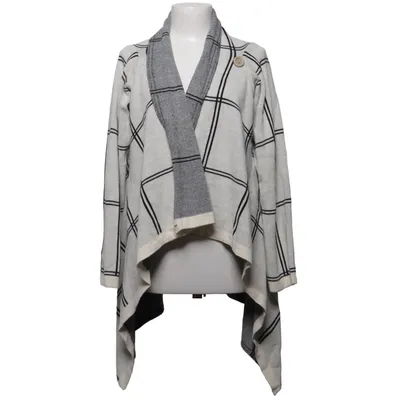 Cardigan (Blanc, Noir) de Object Acrylique, Viscose