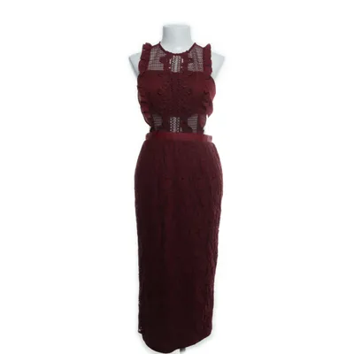 Cocktailkjole (Rød) fra ASOS Bomuld, Nylon, Polyester, Viscose