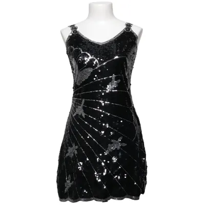 Cocktailjurk (Zwart, Zilver) van Maner Polyester