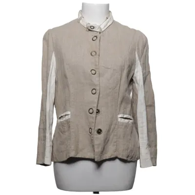 Kavaj (Beige, Vit) från K.U.S Stockholm Linne