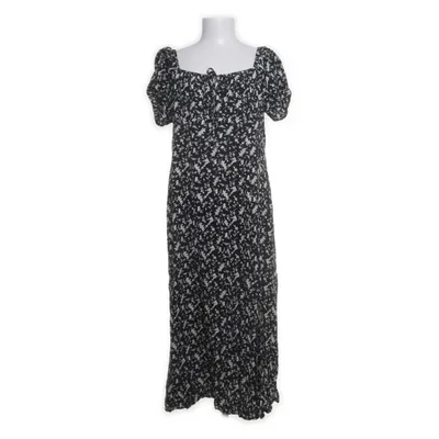 Maxi jurk (Zwart, Wit) van Dobber Viscose