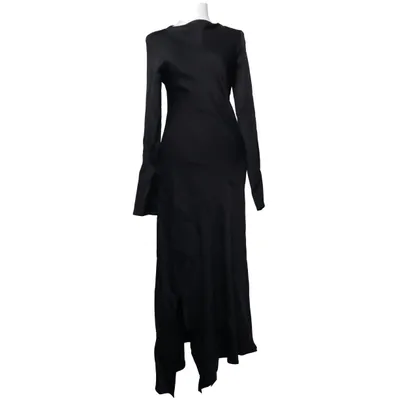 Maxi jurk (Zwart) van COS Elastaan, Viscose