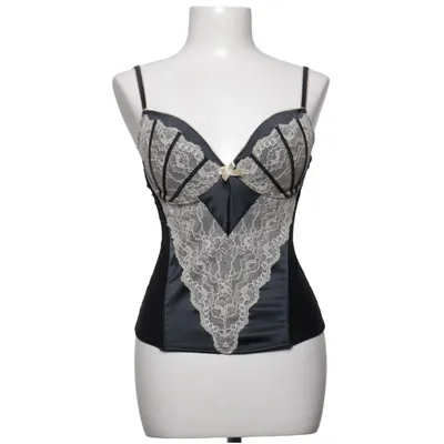 Korset (Zwart, Beige) van H&M Elastaan, Polyamide, Polyester