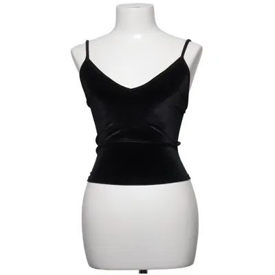 Crop top (Zwart) van Brandy Melville Elastaan, Polyamide