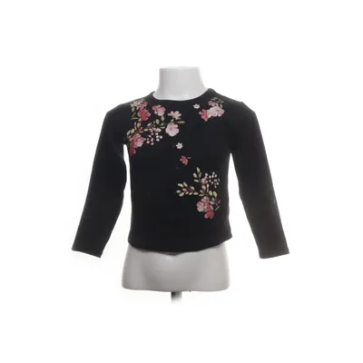 Lange mouwen shirt (Zwart, Meerkleurig) Katoen, Polyester
