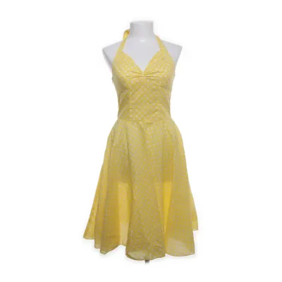Dress (Yellow, White) from Maggie Tang