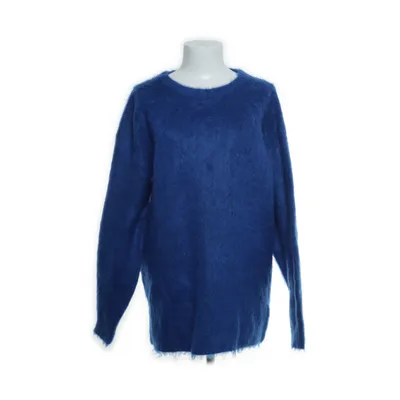 Tröja (Blå) från H&M Premium Quality Elastan, Mohair, Polyamid, Ull