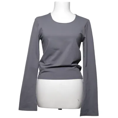 Långärmad t-shirt (Grå) från MKLifestyle Elastan, Återvunnen polyester