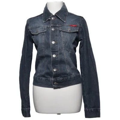 Spijkerjas (Blauw) van Only Jeans Wear Katoen