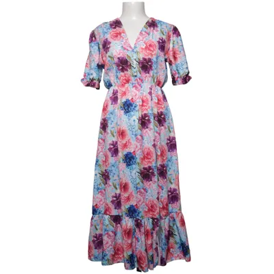 Robe longue (Bleu, Rose, Violet) de Karoszka Élasthane, Polyester, Viscose