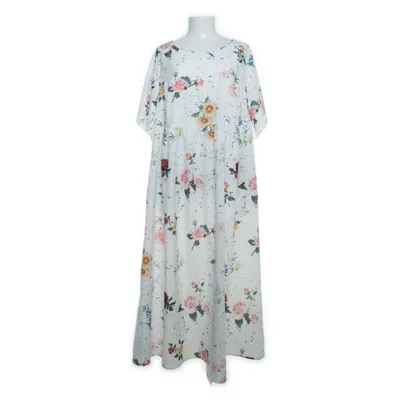 Maxi jurk (Wit, Meerkleurig) van Emery Rose Elastaan, Polyester