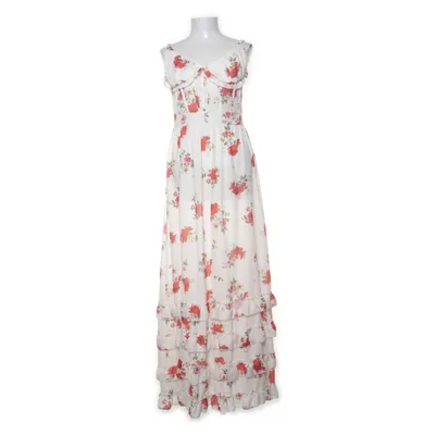 Maxi jurk (Wit, Rood, Groen) Polyester