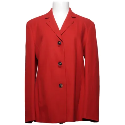 Kavaj (Röd) från René Lezard Acetat, Kupro, Ull