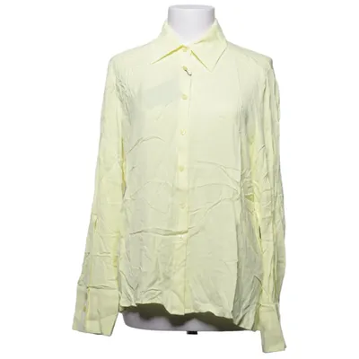 Shirt (Geel) van Massimo Dutti Viscose