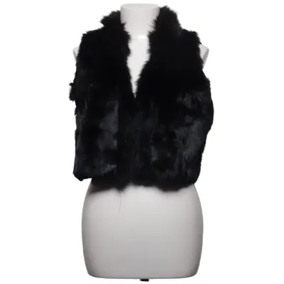 Fur vest (Black) from Christelle