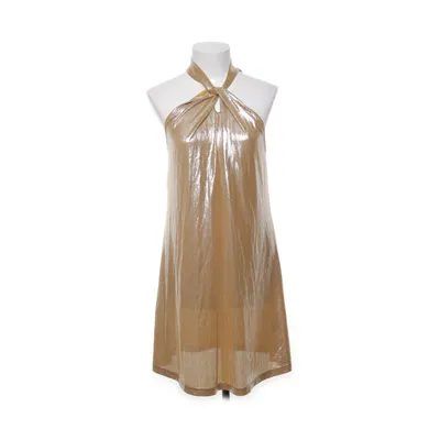 Robe dos-nu (Or) de Shein Élasthane, Polyester