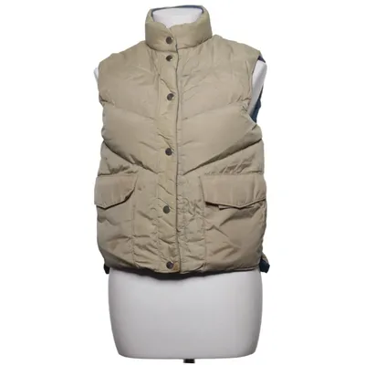Down vest (Beige, Blue) from Lord & Taylor