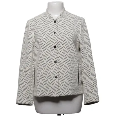 Kavaj (Vit, Svart) från Un Jour Ailleurs Bomull, Elastan, Polyester