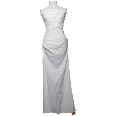 Långklänning (Vit) från Sunfere Elastan, Polyester