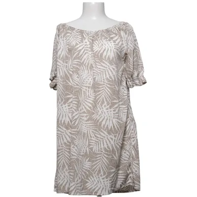 Dress (Beige, White) from Pep & Co Polyester