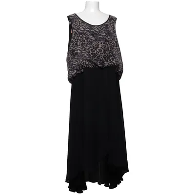Maxi dress (Black, Brown) from Zay Polyamide, Polyester