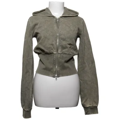 Huvtröja (Grön) från Monki Polyester, Bomull