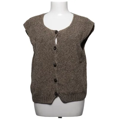Gilet (Grijs) van Massimo Dutti Katoen