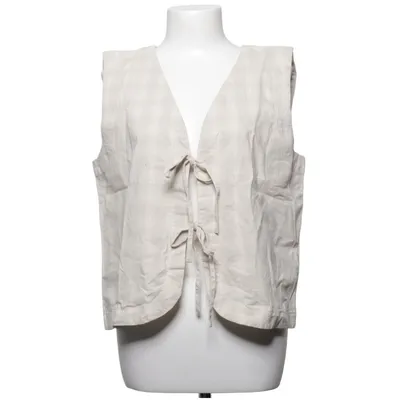 Vest (Beige) fra Ichi Bomuld