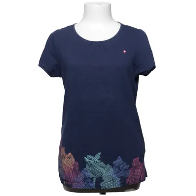 T-shirt (Blue, Multicolored) from Loop Cotton