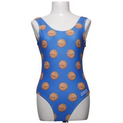 Maillot de bain une pièce (Bleu, Multicolore) de Svensk Husman Élasthane, Polyester