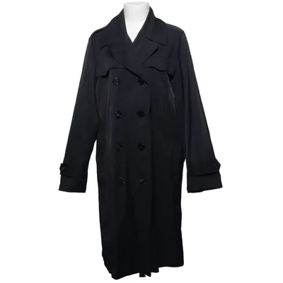 Trench coat (Black) from Getti Cotton, Polyamide