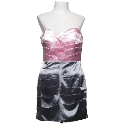 Cocktailkjole (Pink, Grå) fra Eve Bomuld, Elastan, Polyester
