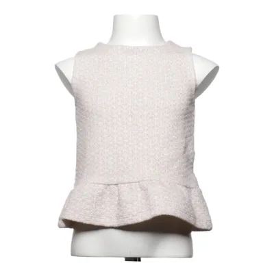 Top (Pink, Silver) from H&M Cotton, Elastane, Metallic fiber, Polyester, Viscose