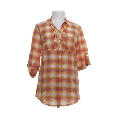 Chemise à manches courtes (Jaune, Multicolore) de Voglia Coton, Élasthane, Polyester