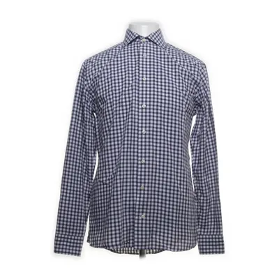 Shirt (Wit, Blauw) van Eton Katoen