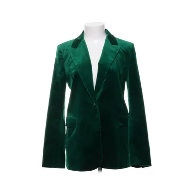 Kavaj (Grön) från Zara Bomull, Viskos