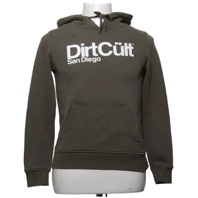 Huvtröja (Grön) från DirtCult Bomull, Polyester