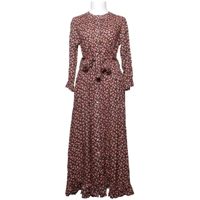 Maxi jurk (Zwart, Roze, Meerkleurig) van Lollys Laundry