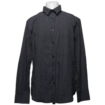 Shirt (Black, White) from Smog Basic Cotton, Polyester